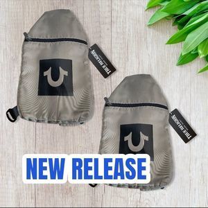 True Religion Box HS Sling Crossbody Bag New NWT